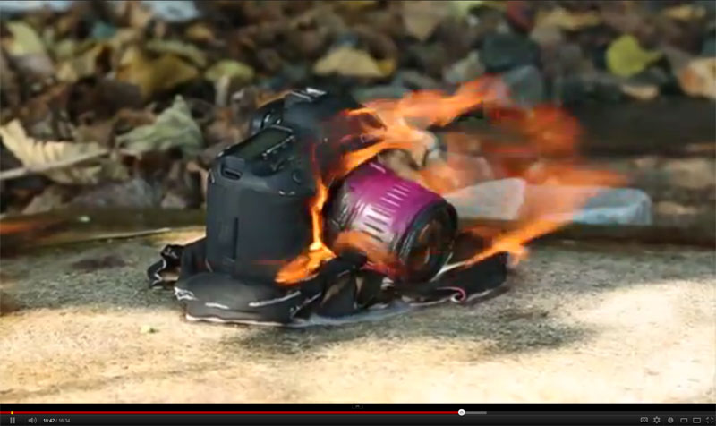 Prueba de resistencia a una Canon 7D