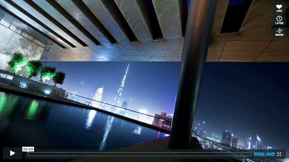 Timelapse Dubai III por Richard Bentley