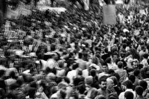 Fotografia abstracta grupo de personas