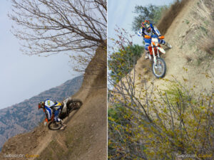 Sesión de motocross