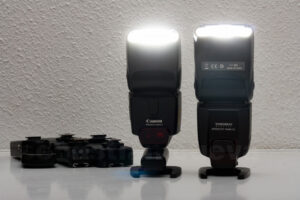 Compatibilidad con RF-602 RX y flash YN 560-III de Yongnuo