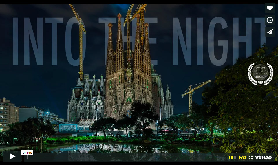 Time Lapse Into The Night - Jordi de Temple