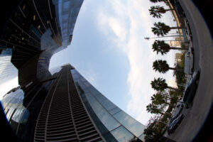 Torre Marenostrum 180 grados Sigma 8mm