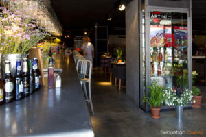 Vitrina Martini en La Barra