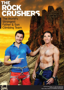 Flyer publicitario producción The Rock Crushers